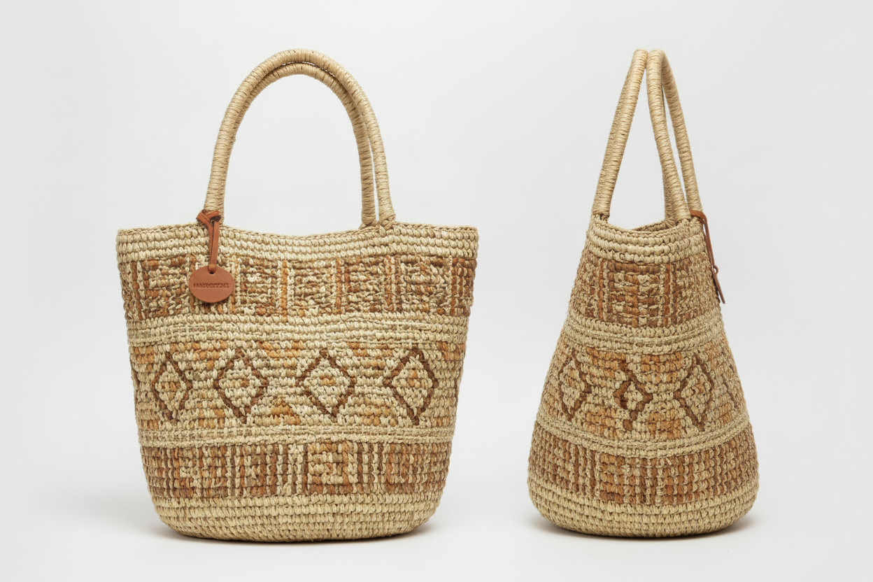 Sac Raphia de Madagascar